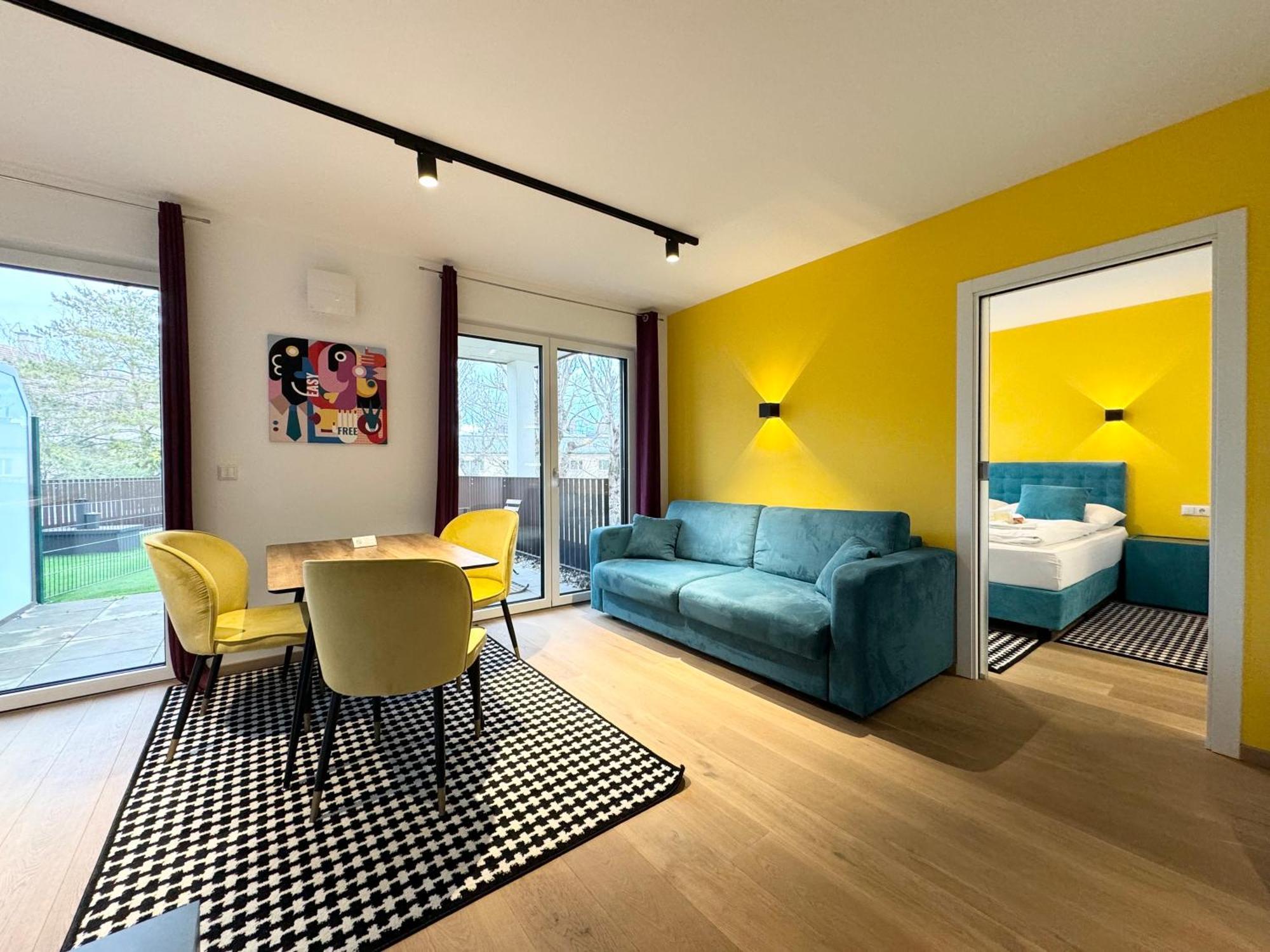 Wohnung Mit Terrasse + Parkplatz Відень Екстер'єр фото